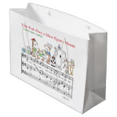 Grand Sac Cadeau NOUS POISSONS EWE A MARE EGRETS MOOSE Sandra Boynt (Dos Angle)