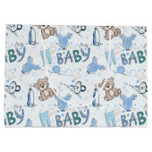 Grand Sac Cadeau Nouveaux Nounours pour bébés (Dos)