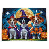 Grand Sac Cadeau Nouvelle-Écosse Citrouille de canard à rouleaux Ha (Devant)