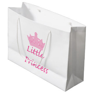 Grand Sac Cadeau Nouvelle Princesse - un Bébé Royal !