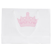 Grand Sac Cadeau Nouvelle Princesse - un Bébé Royal ! (Dos)