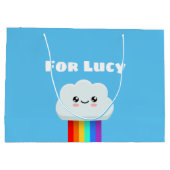 Grand Sac Cadeau Nuage mou (Dos)