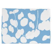 Grand Sac Cadeau Nuages Ciel Bleu (Dos)