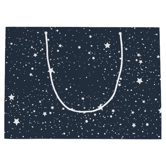 Grand Sac Cadeau Nuit sous les étoiles (Devant)