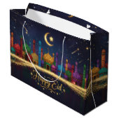 Grand Sac Cadeau Nuits étoilées Eid (Dos Angle)