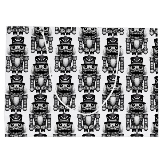 Grand Sac Cadeau Nutcracker déplaisant (Dos)