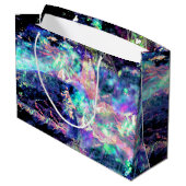 Grand Sac Cadeau obscurité et lumière : (Dos Angle)