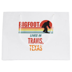 Grand Sac Cadeau Observation de Bigfoot à Travis Texas