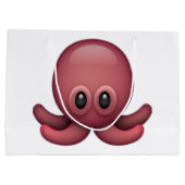 Grand Sac Cadeau Octopus - Emoji (Dos)