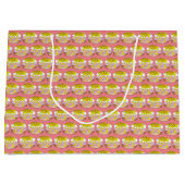 Grand Sac Cadeau Oeufs Benedict Petit Déjeuner Diner Nourriture Foi (Devant)