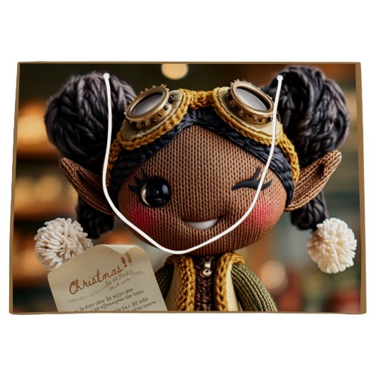 Grand Sac Cadeau Official Elf Report (Devant)