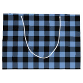 Grand Sac Cadeau Oh Deer Baby shower Blue Boy (Dos)