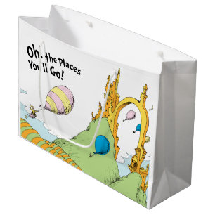 Grand Sac Cadeau Oh ! Les Endroits Où Tu Irás !