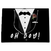 Grand Sac Cadeau Oh mon Dieu ! Smoking (Devant)