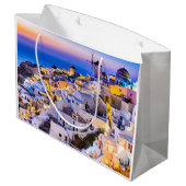 Grand Sac Cadeau Oia Santorini (Dos Angle)