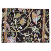 Grand Sac Cadeau Oiseaux dans le Jardin des Fleurs, William Morris (Dos)