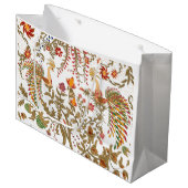 Grand Sac Cadeau Oiseaux du paradis (Devant Angle)