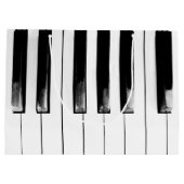 Grand Sac Cadeau Old Torn Piano Keys Cool Amusants (Dos)