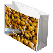 Grand Sac Cadeau Olives épicées Nocellara Etnea (Devant Angle)