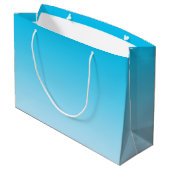 Grand Sac Cadeau Ombre bleu (Dos Angle)