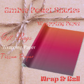 Grand Sac Cadeau Ombre Pastel Shades