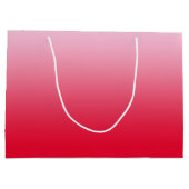 Grand Sac Cadeau Ombre rose à rouge (Dos)