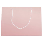 Grand Sac Cadeau Ombre rose pâle (Devant)