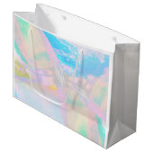 Grand Sac Cadeau Opalite (Devant Angle)