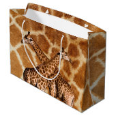 Grand Sac Cadeau Options de la girafe 1A (Dos Angle)