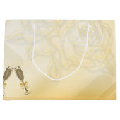 Grand Sac Cadeau Or (Devant)