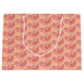 Grand Sac Cadeau Orange (Devant)