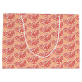 Grand Sac Cadeau Orange (Dos)