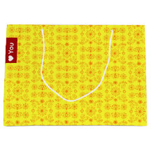 Orange délicat sur jaune