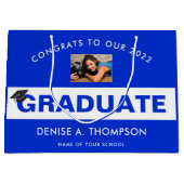 Grand Sac Cadeau Orange et  (Devant)