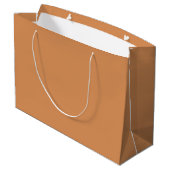 Grand Sac Cadeau Orange persan (Dos Angle)