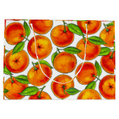 Grand Sac Cadeau Oranges (Dos)