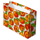 Grand Sac Cadeau Oranges (Devant Angle)