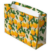 Grand Sac Cadeau Oranges (Dos Angle)