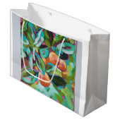 Grand Sac Cadeau Oranges espagnoles (Devant Angle)