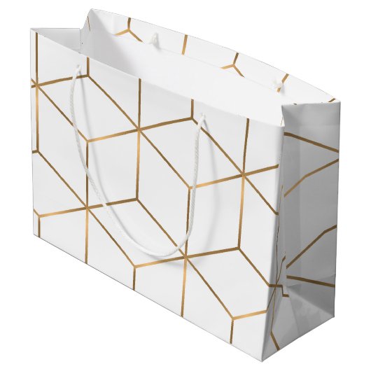 Grand Sac Cadeau Ornements de luxe 3 (Dos Angle)