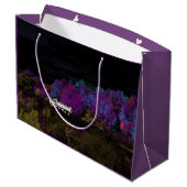 Grand Sac Cadeau oscar feuilles de la fête (Dos Angle)