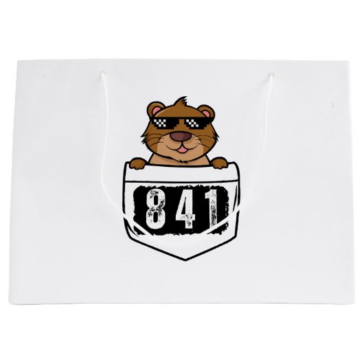 Grand Sac Cadeau Otter 841 (Devant)