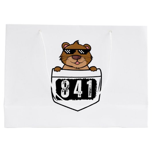 Grand Sac Cadeau Otter 841 (Dos)