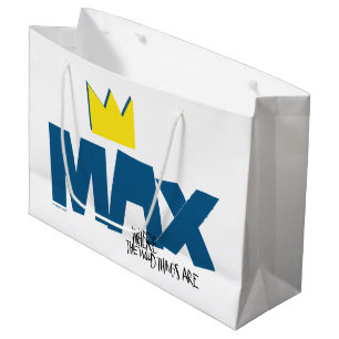 Grand Sac Cadeau Où sont les monstres Max et couronne