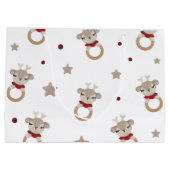 Grand Sac Cadeau Ours mignon (Dos)