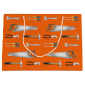 Grand Sac Cadeau Outils main (Devant)