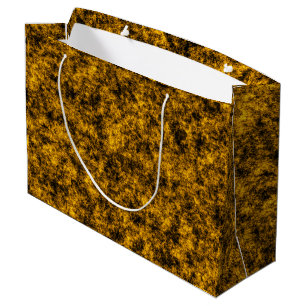 Grand Sac Cadeau Paillettes dorées de luxe grandes
