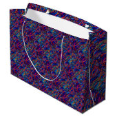 Grand Sac Cadeau Paisley haché (Dos Angle)