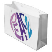 GRAND SAC CADEAU PAIX (Dos Angle)