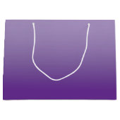 Grand Sac Cadeau Pale to Royal Purple Ombre (Devant)